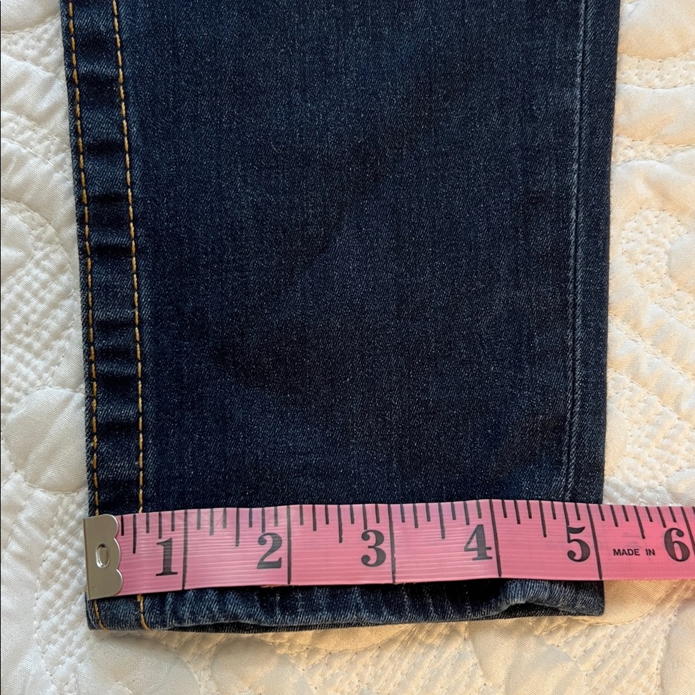 True Religion Misty Dark Flap Pocket Skinny Stretch Jeans Vintage Low Rise 31 - Picture 15 of 15